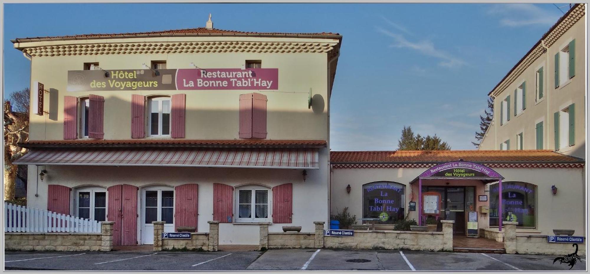 Logis Hotel Des Voyageurs Restaurant La Bonne Tabl'Hay Livron-sur-Drôme Exterior foto